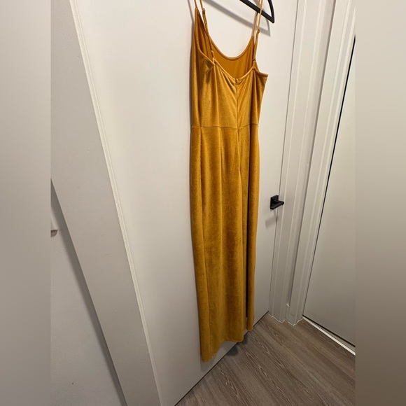 Forever 21 Yellow Spaghetti Strap Jumpsuit - Picture 3 of 11